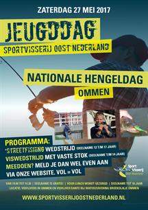 Jeugddag Oost NL - Streetfishing in Ommen op Nationale Hengeldag!