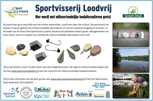 Update Sportvisserij loodvrij, pilotgebieden, inruilacties en evenementen in Oost-Nederland