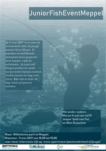 AANPASSING - Junior Fish Event Meppel 11 mei 2019