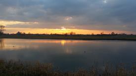 Avondrood bij Wijhe - Wibo van den Heuvel (Large)