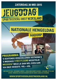 Jeugddag Sportvisserij Oost NL dit jaar in Aadorp!