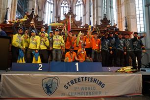 Nederlands Team pakt goud tijdens WK Streetfishing in Zwolle
