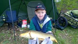 Shanna Poffers - mijn eerste karper