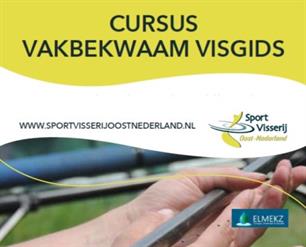 Sportvisserij Oost-Nederland organiseert opnieuw cursus Vakbekwaam Visgids